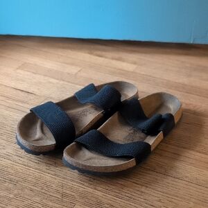 Birki's By Birkenstock Elastic Strap Footbed Sandals Women's Size 8